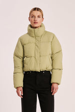 Nude Lucy Topher Puffer Jacket - Matcha