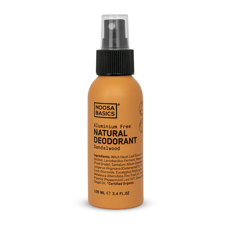 Noosa Basics Natural Deodorant Spray - Sandalwood 100ml