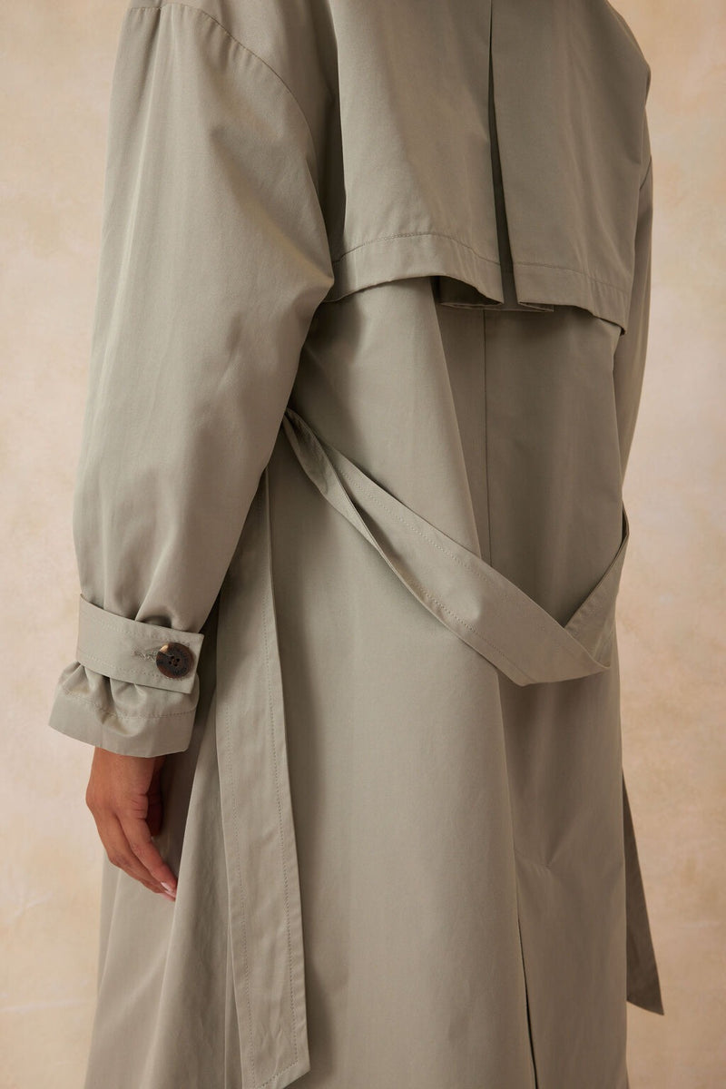 Ceres Life Oversized Trench Coat