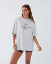 Upstate Hustle Tee - Snow Marle Sport Luxe