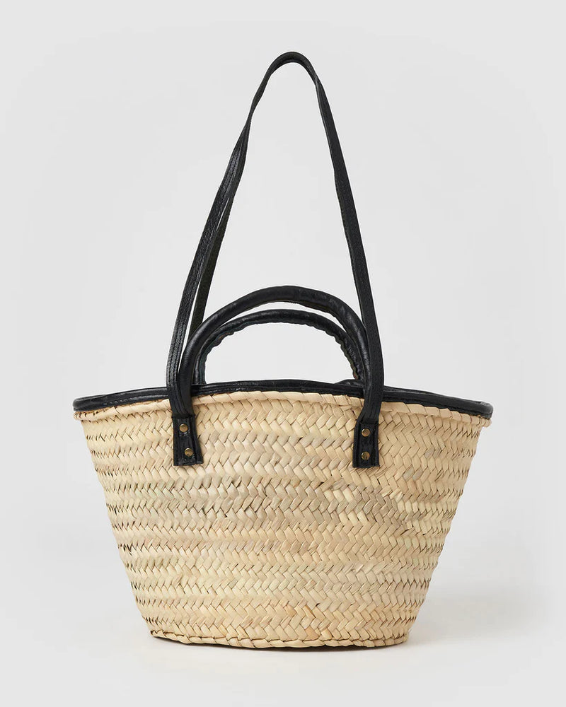 Miz Casa & Co Mini Imogen Basket Bag Black