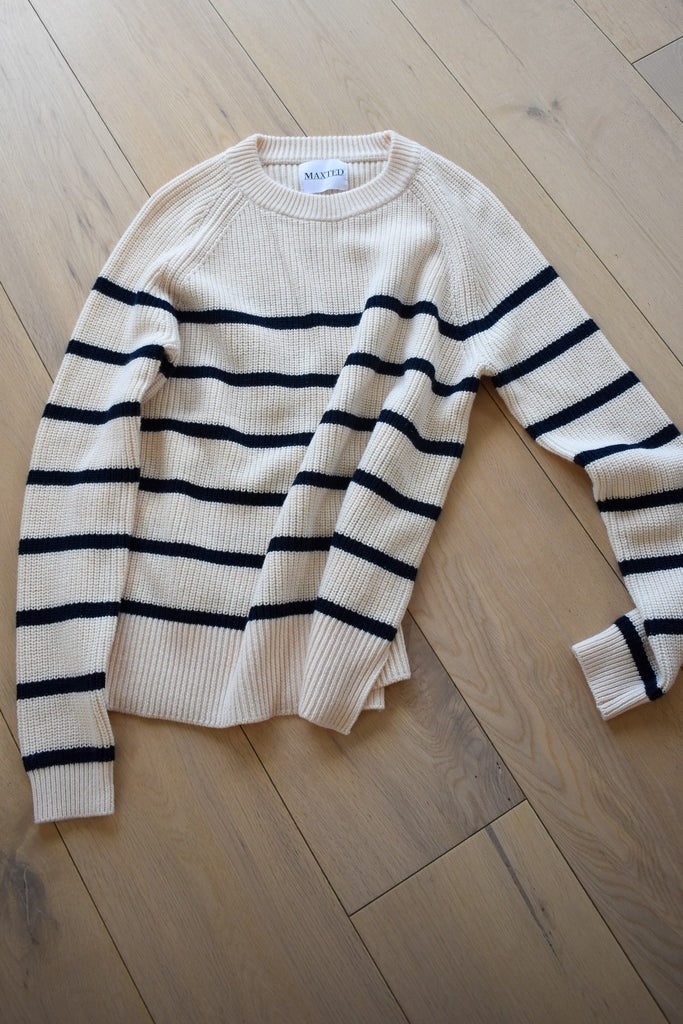 Maxted Breton Stripe Bell Pullover