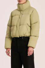 Nude Lucy Topher Puffer Jacket - Matcha