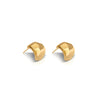 Ever Movement Stud Earrings - Gold
