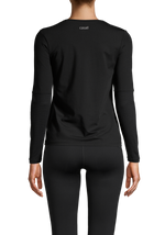 Casall Iconic Long Sleeve Top - Black