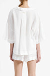 Nude Lucy Lounge Linen Shirt - White