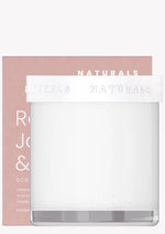 Naturals Candle 400g- Rose Jasmine & Oud